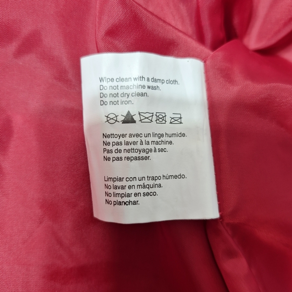 TOTES Isotoner Brick Red Hooded Rain Jacket Water Proof Size XL Vintage 90's - Picture 10 of 11